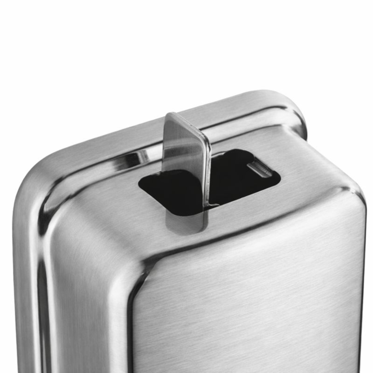 Dozownik na mydło w płynie BORG stalowy 500 ml stal matowa szczotkowana HIGI24 Radom (9).png