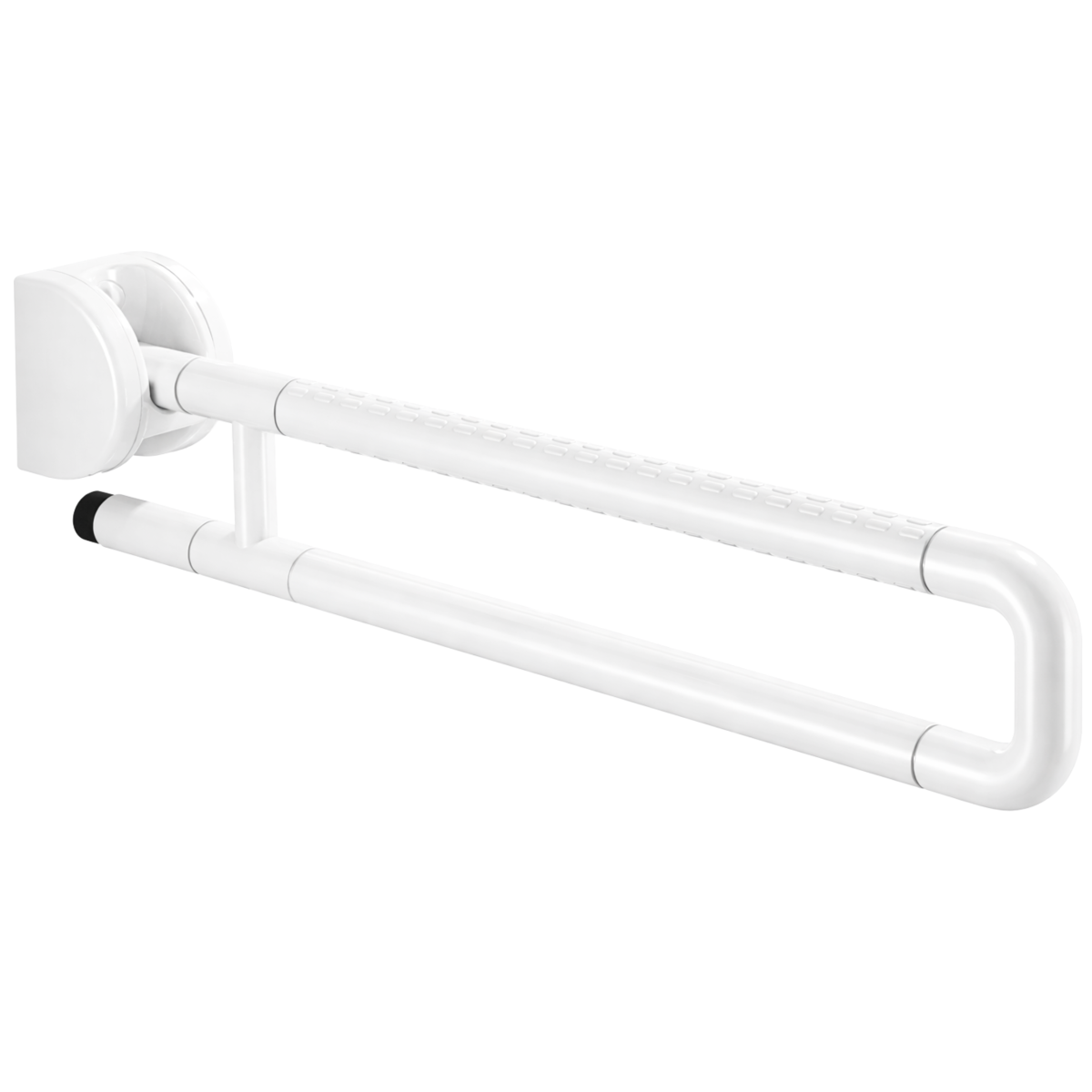 Poręcz Łukowa Uchylna Metalowa 85 cm biała BORG UBU85 atest PZH HIGI24 Radom.png