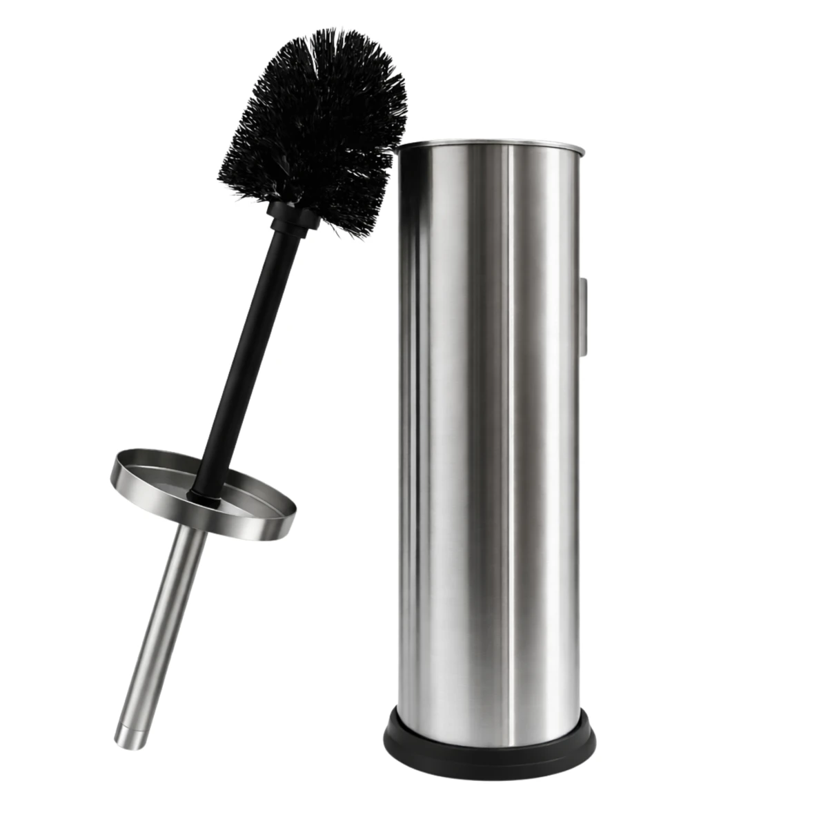 Naścienna Szczotka WC Komplet stalowa srebrna BORG Hygiene SN1S HIGI24 Radom (3).png