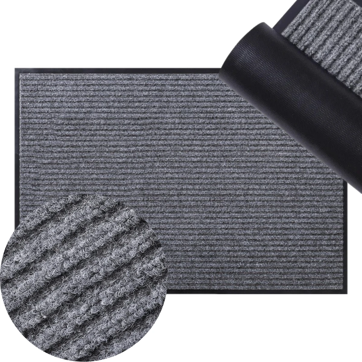 Wycieraczka 60 x 90 Pod Drzwi Podgumowana Szara KLUGER HIGI24 Radom (8).png