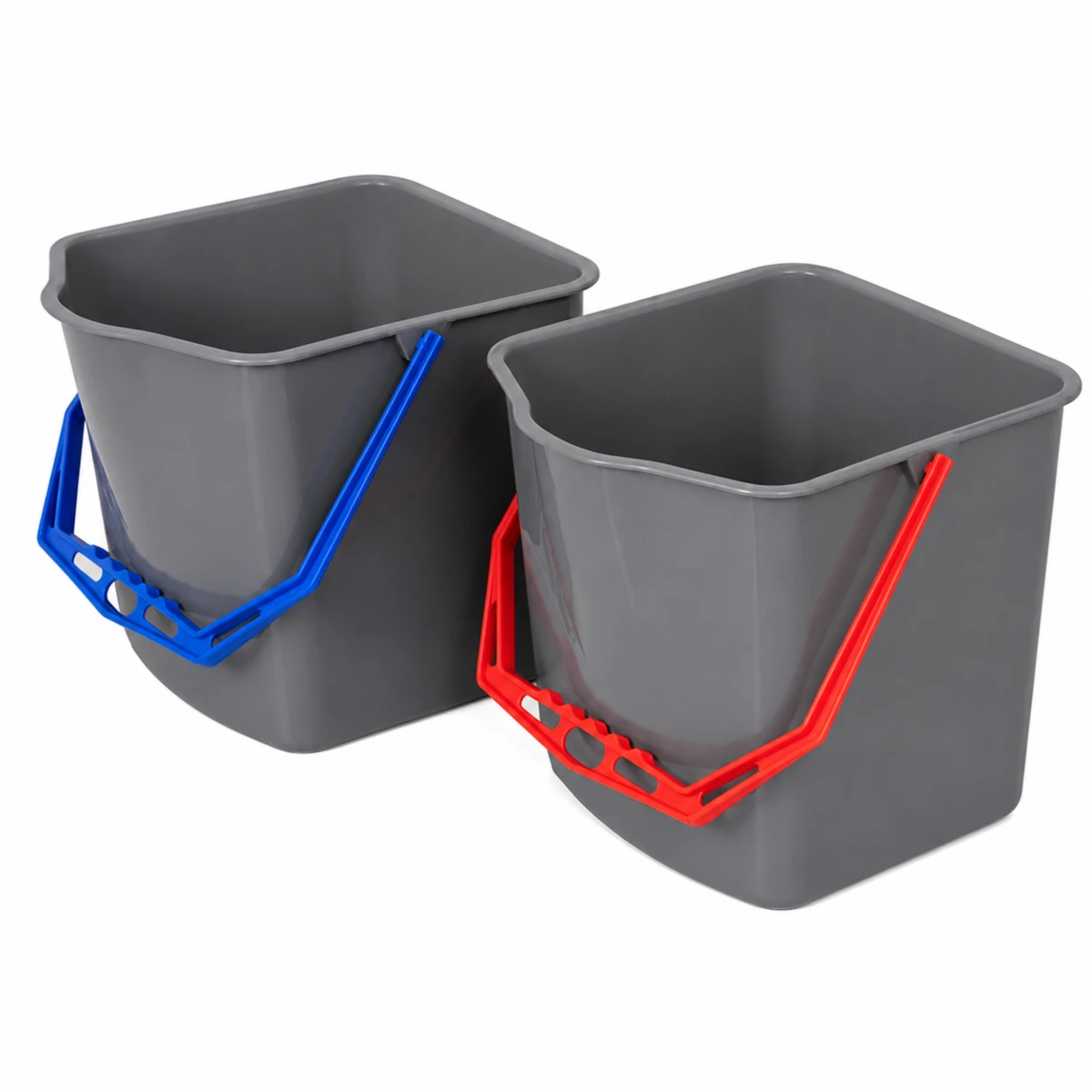Wózek do sprzątania KLUGER Cleaning Accessories 2x17l z prasą na stelażu ABS HIGI24 Radom (2).png