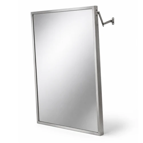 Lustro uchylne regulowane dla niepełnosprawnych 50x60 cm Borg Hygiene