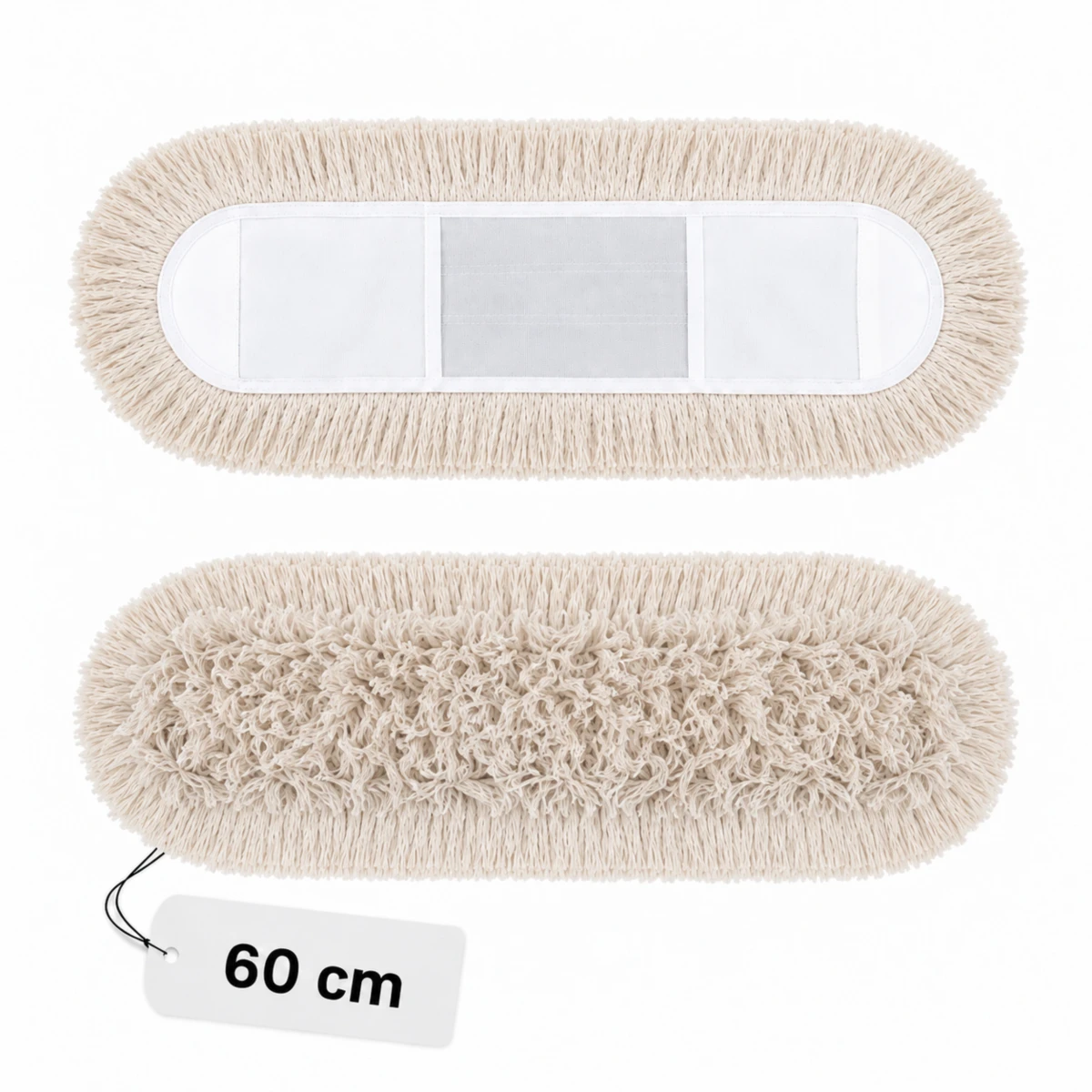 Mop bawełniany DUST Solid do mycia podłóg 60 cm KLUGER HIGI24 Radom.png