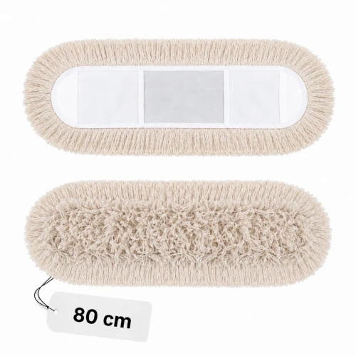 Mop bawełniany DUST Solid do mycia podłóg 80 cm KLUGER