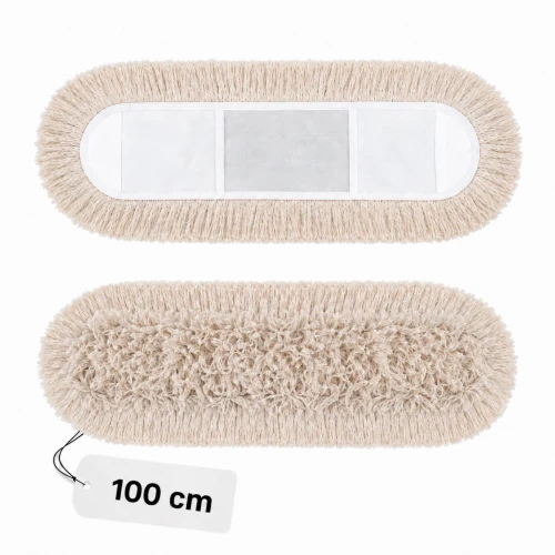 Mop bawełniany DUST Solid do mycia podłóg 100 cm KLUGER