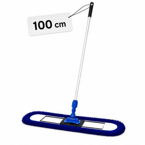 Profesjonalny mop przemysłowy do zamiatania akrylowy DUST Solid 100 cm KLUGER